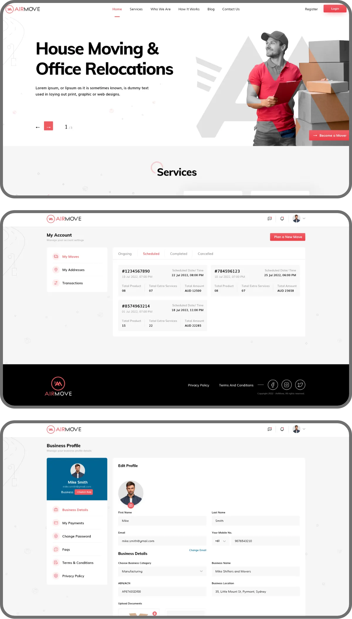 web-screen