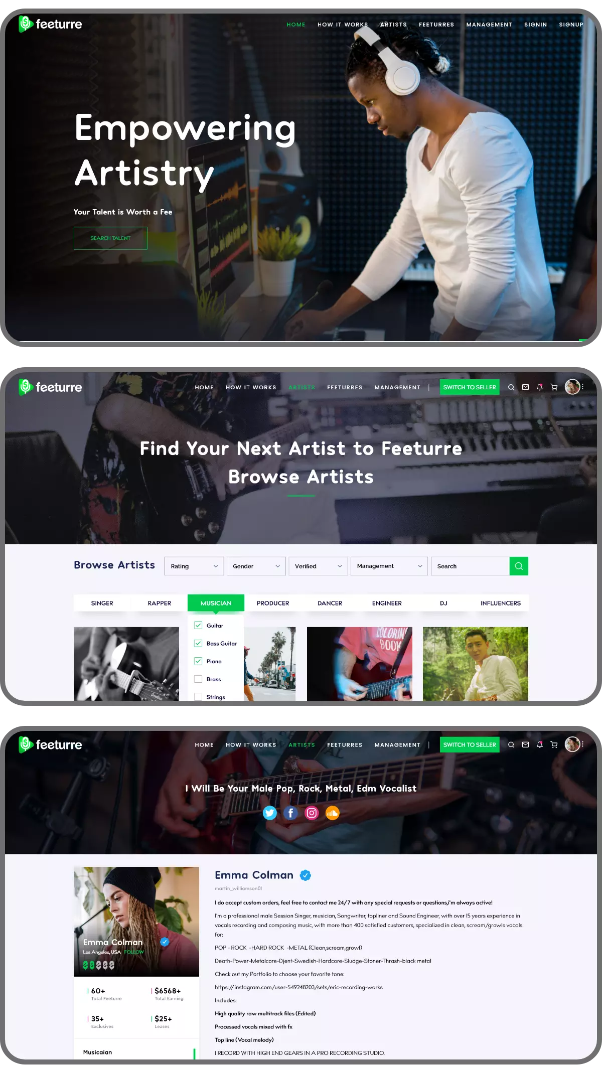 web-screen